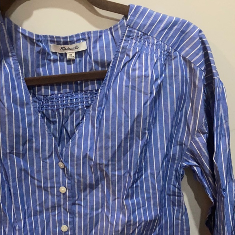 Madewell Striped Blouse